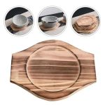 Wood Base for Hot Dishes