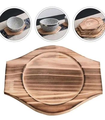 Wood Base for Hot Dishes