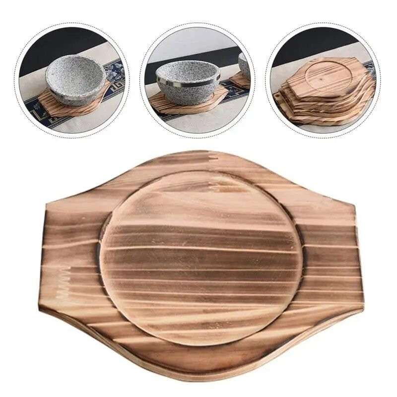 Wood Base for Hot Dishes